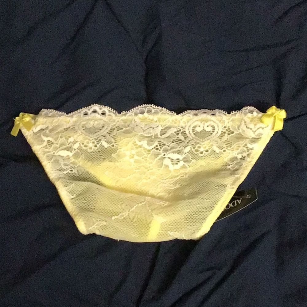 Yellow Lace Panties